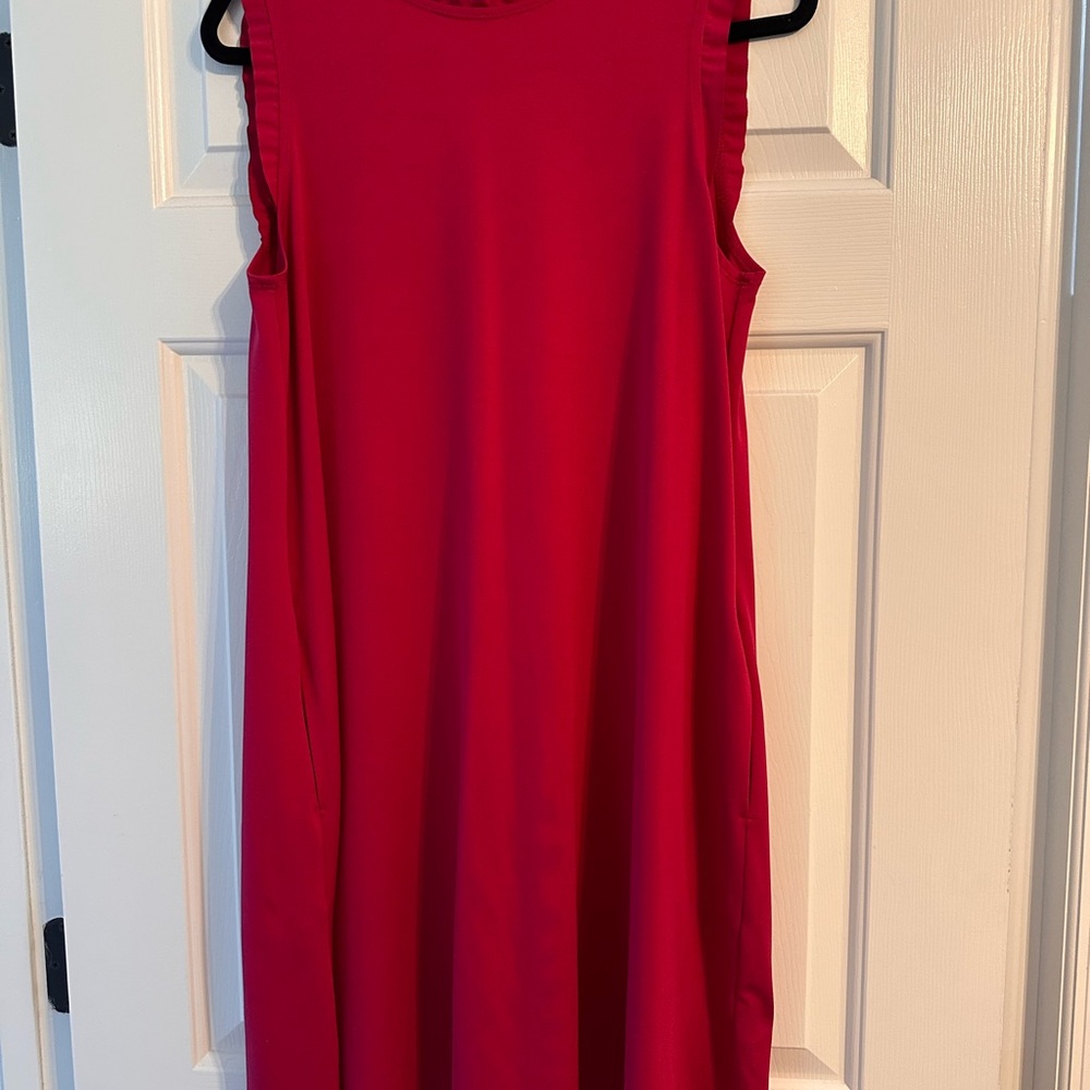 3/$10 Sleeveless Fuchsia Dress w/ pockets